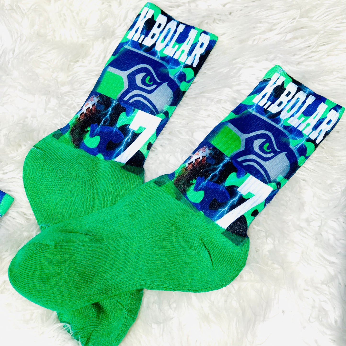 Custom Football socks and sleeves