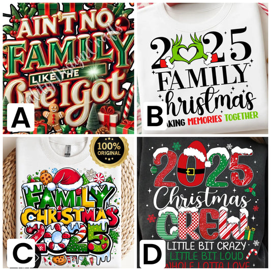 Family Christmas Shirts