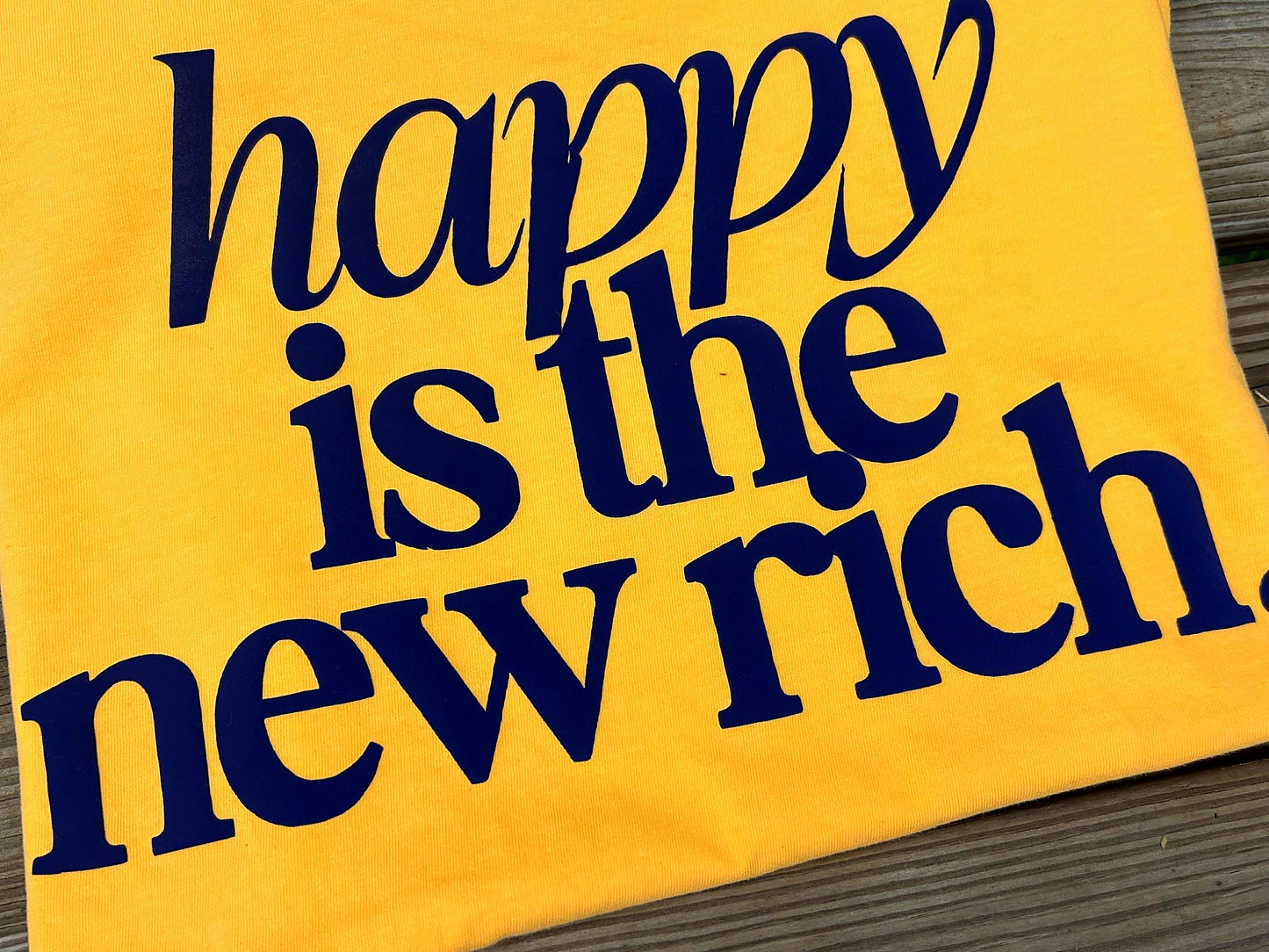 Happy is the New Rich
