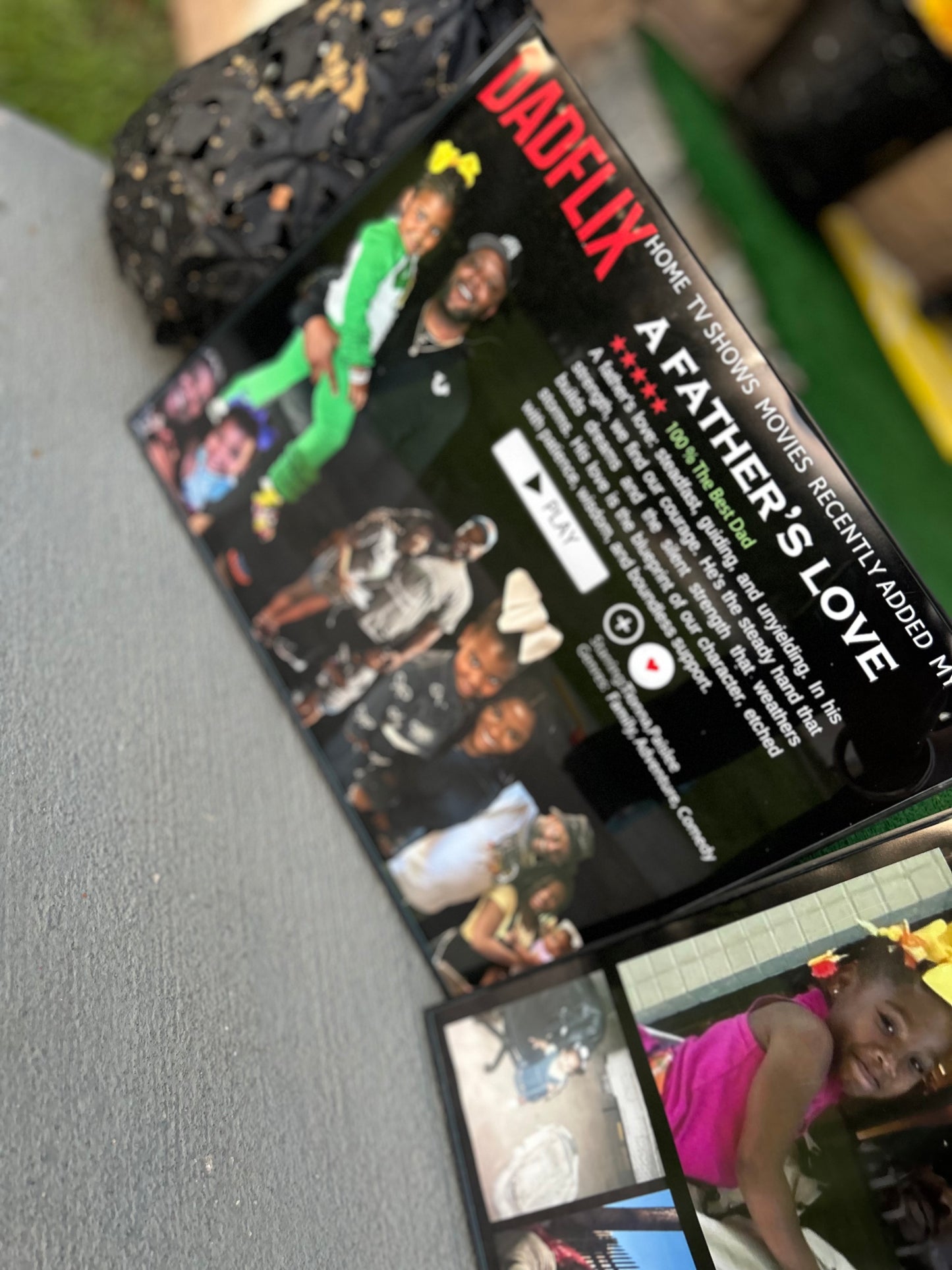 Dadflix Frame