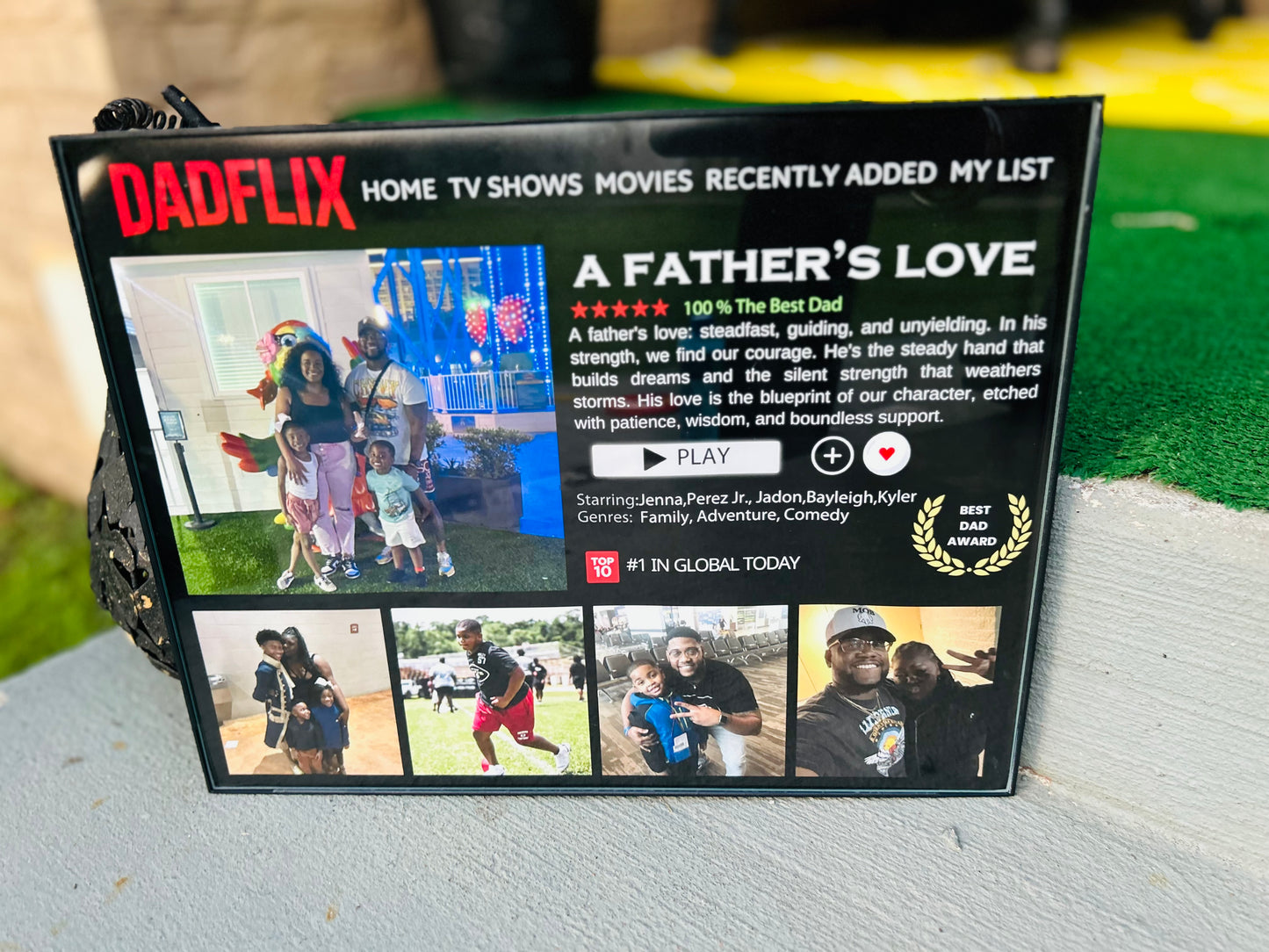 Dadflix Frame