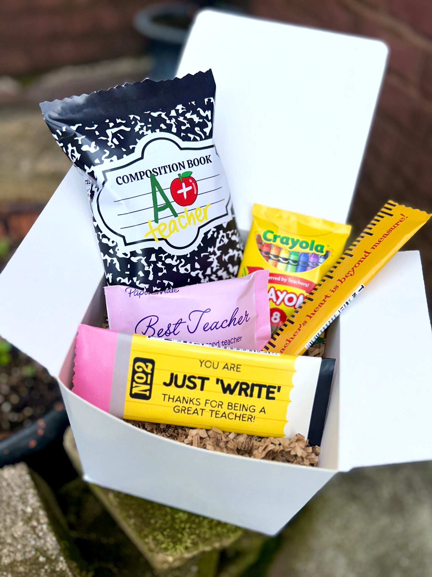 Teacher Favor Box