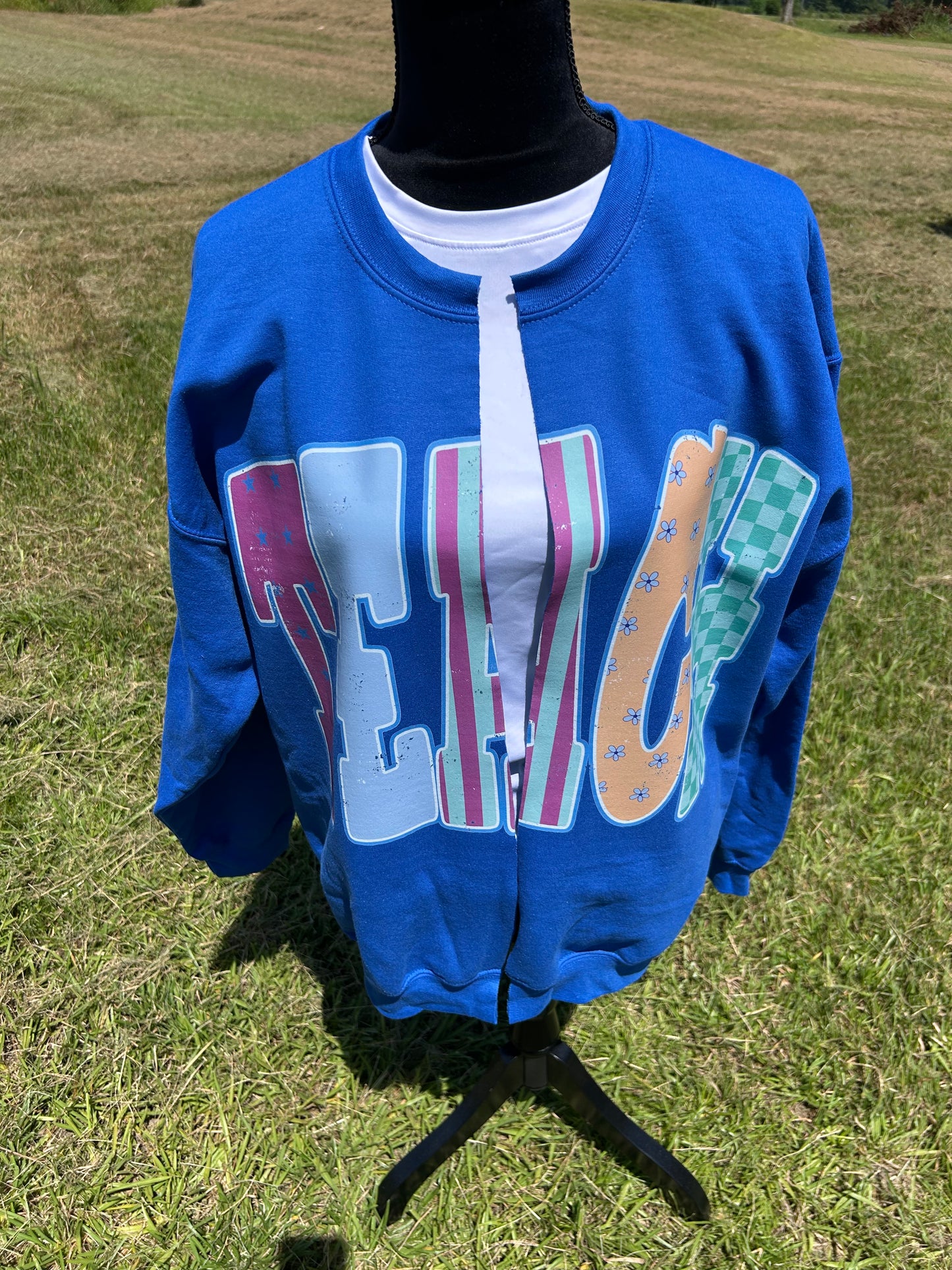 TEACH sweatshirt Cardigan