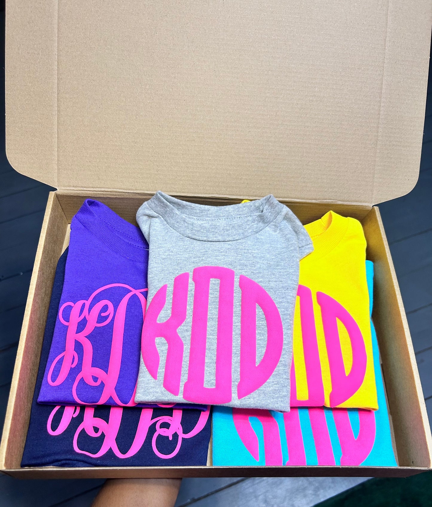 Youth Monogram Box