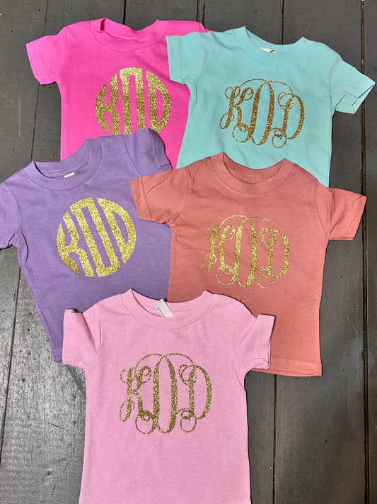 Baby/Toddler Monogram Box