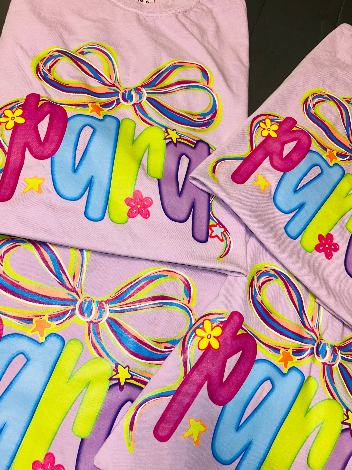 Colorful preppy alpha