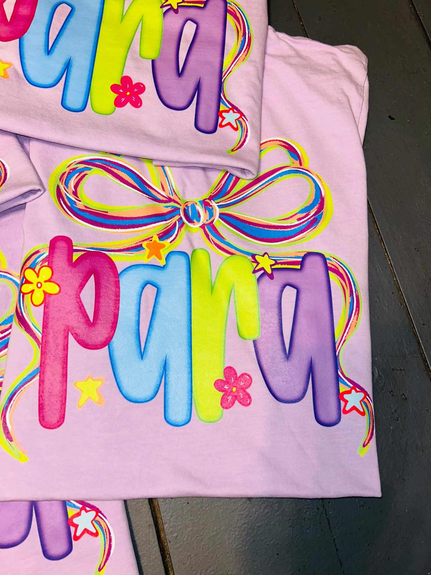 Colorful preppy alpha