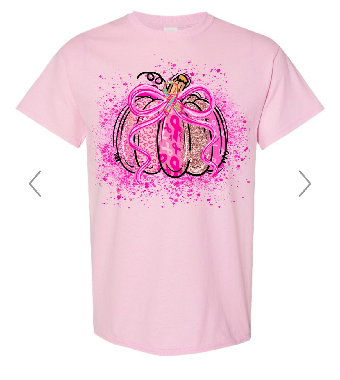 Breast Cancer Pumpkin