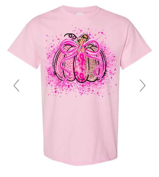 Breast Cancer Pumpkin