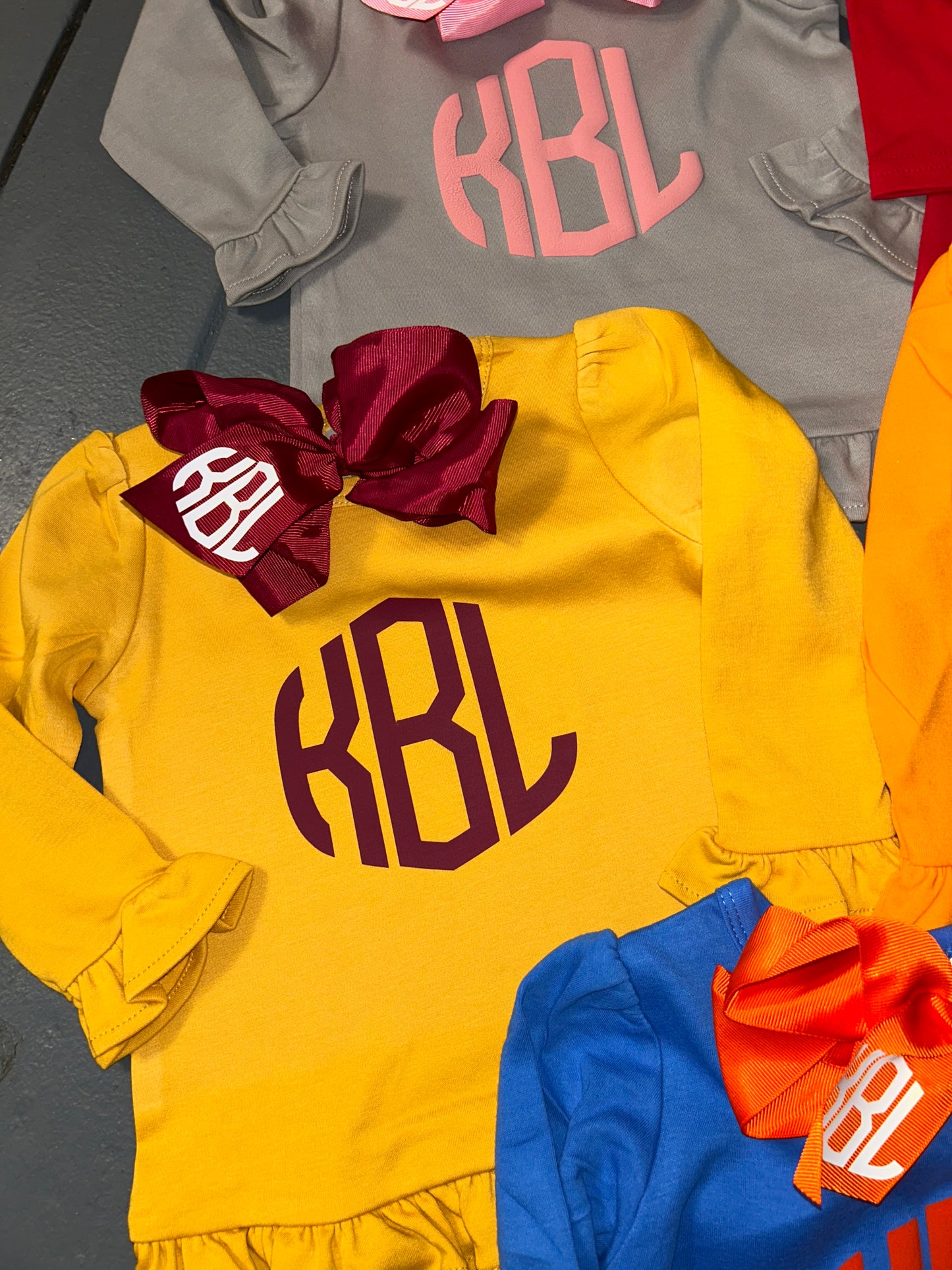 Ruffle longsleeve box