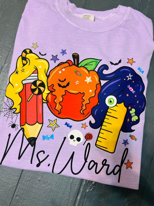 Personalized Halloween Teacher