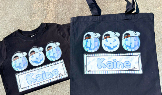 Personalized Shirt and Bag