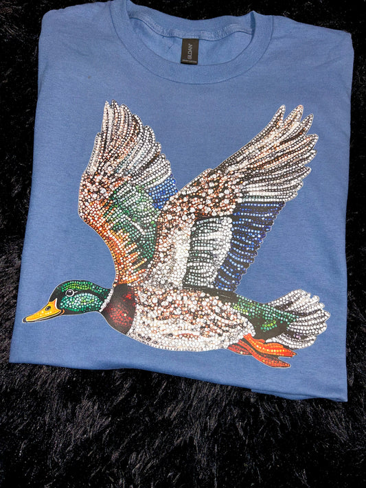 Rhinestone duck