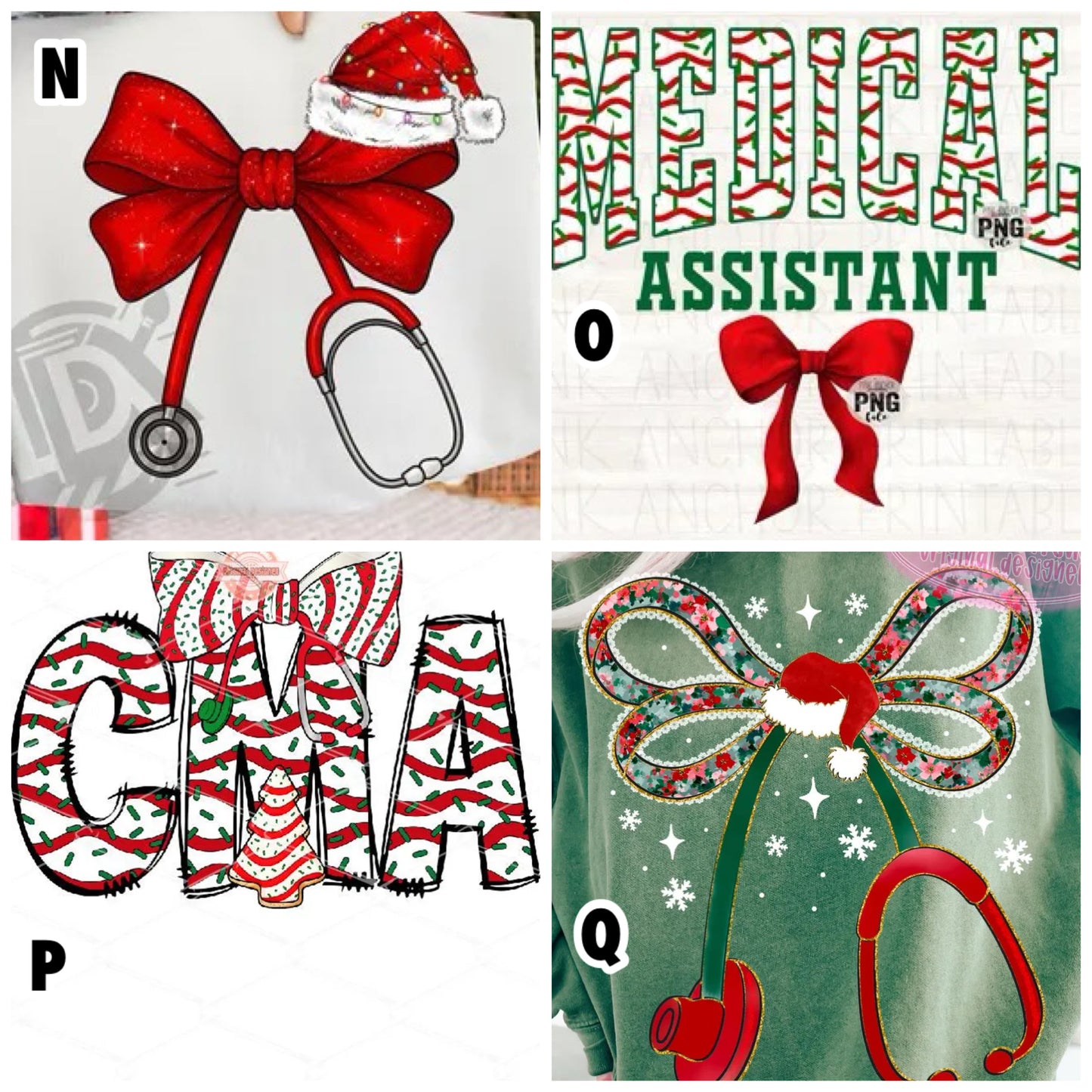 Christmas Occupational Shirts