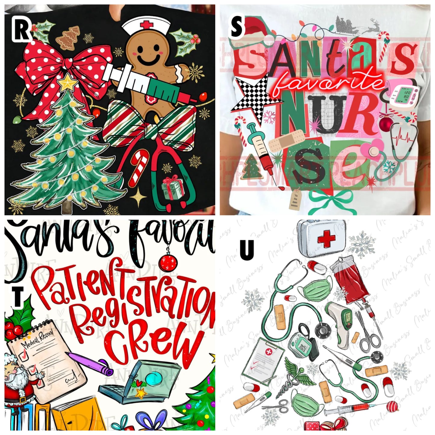 Christmas Occupational Shirts