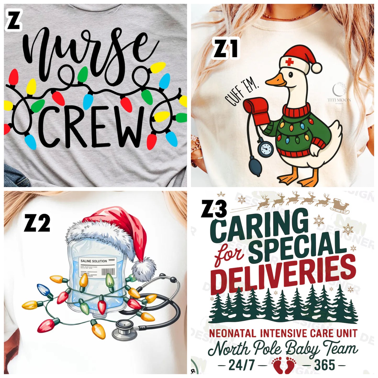 Christmas Occupational Shirts