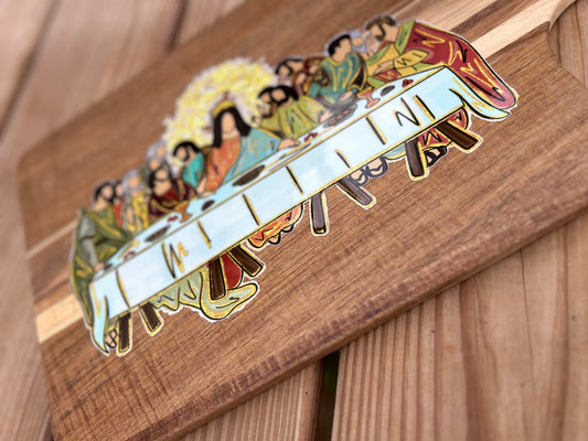Christmas cutting board