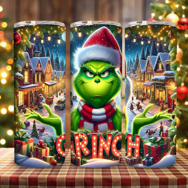 Grinch 20oz tumbler