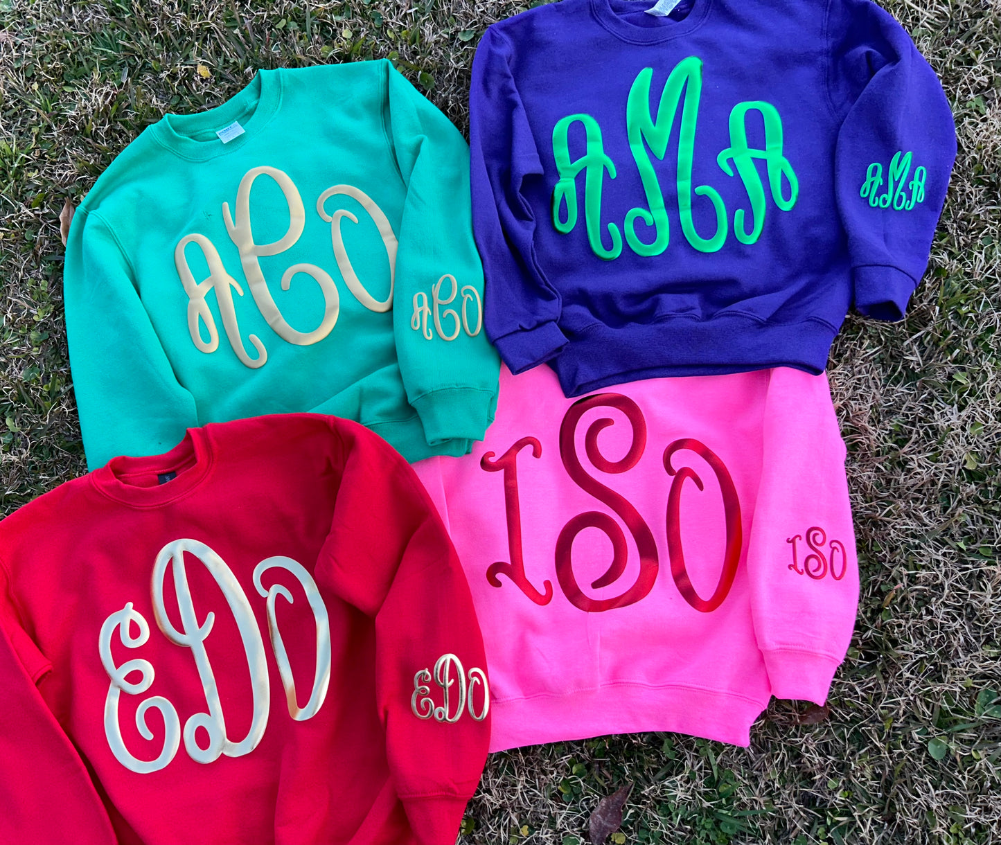 Puff Monogram Sweatshirt