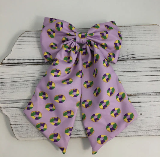 Coquette King Cake Bow