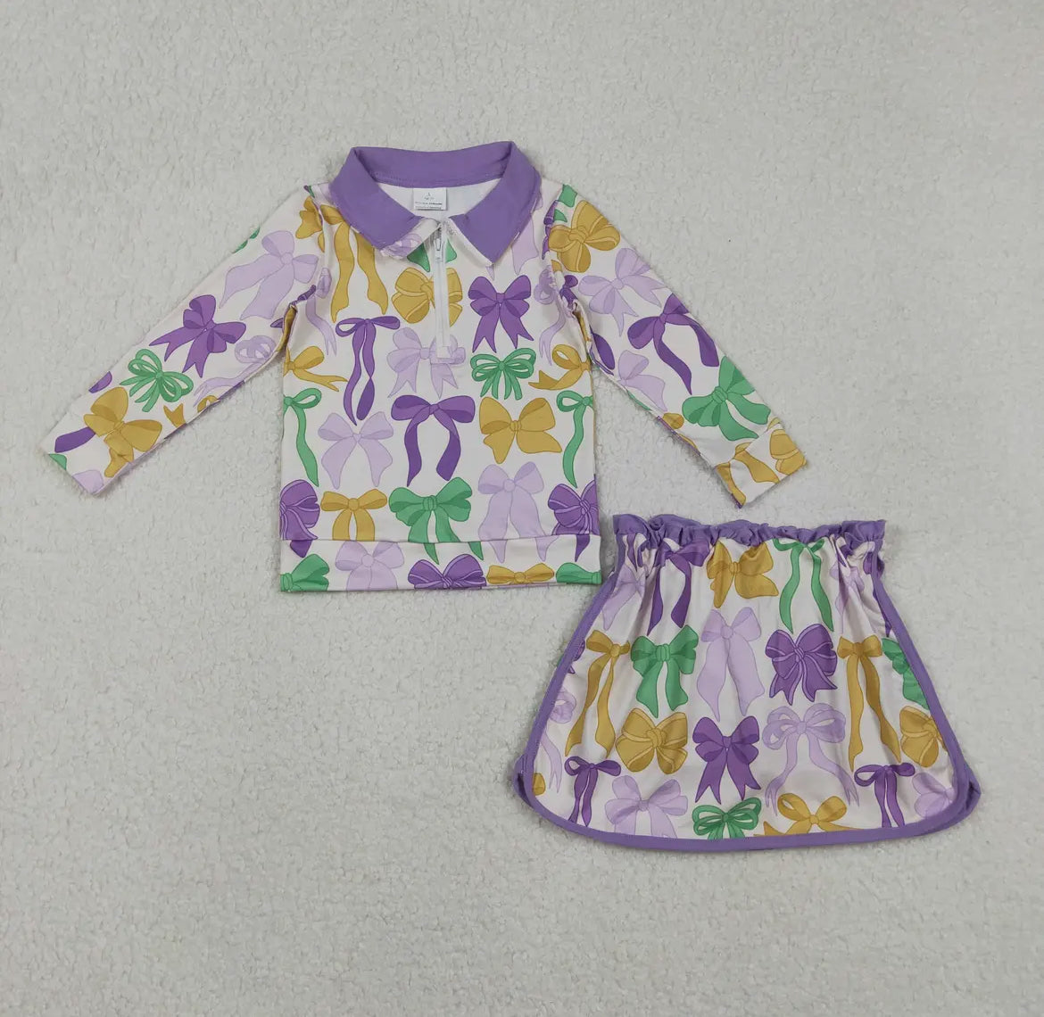 Mardi Gras Matching Set