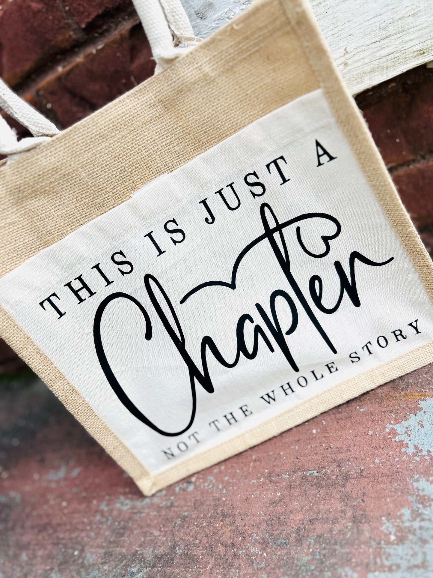 This is Just a Chapter bag