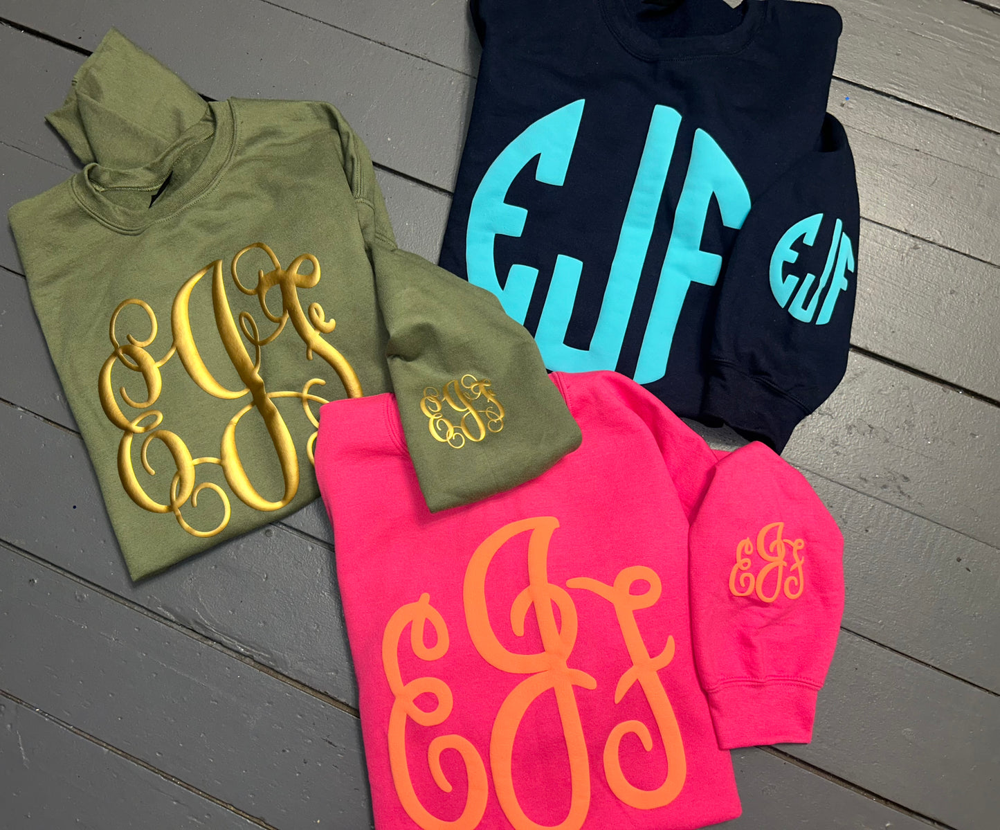 Puff Monogram Sweatshirt