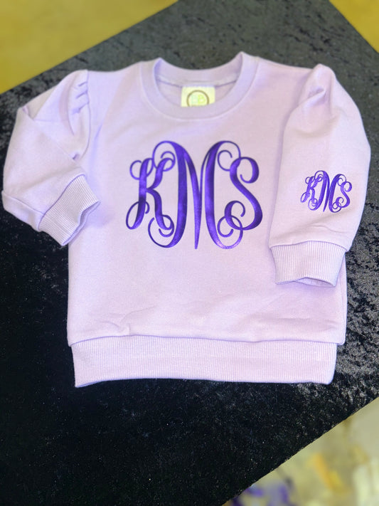 Infant/Toddler Puff sweatshirt