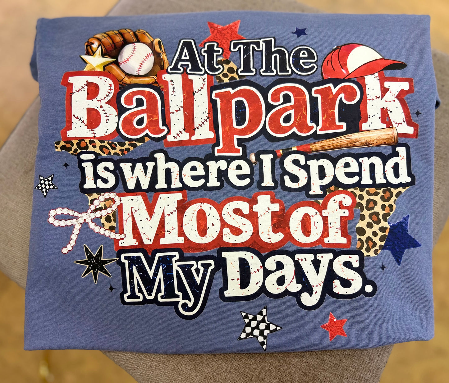Ball park is where I spend