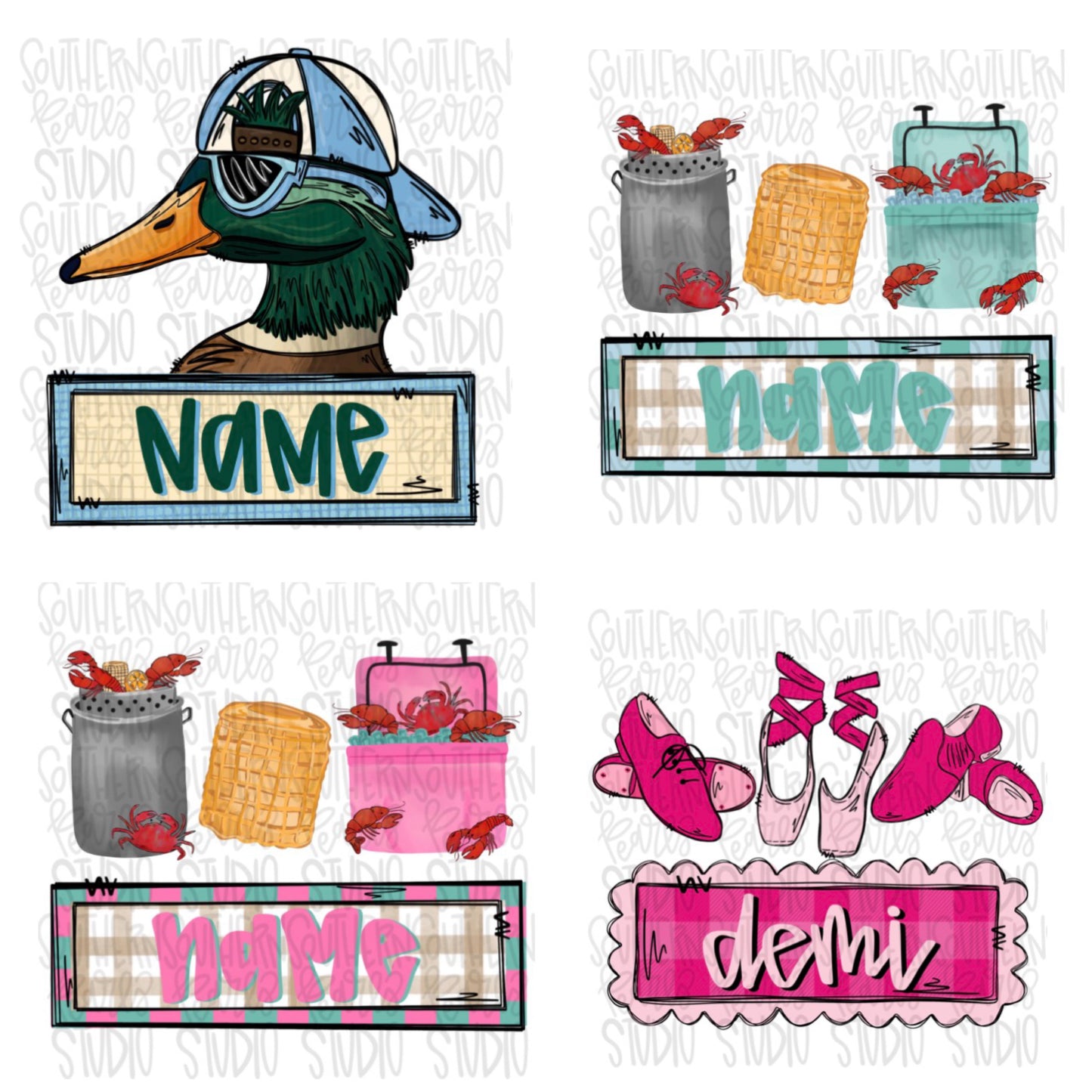 Fav character name plate
