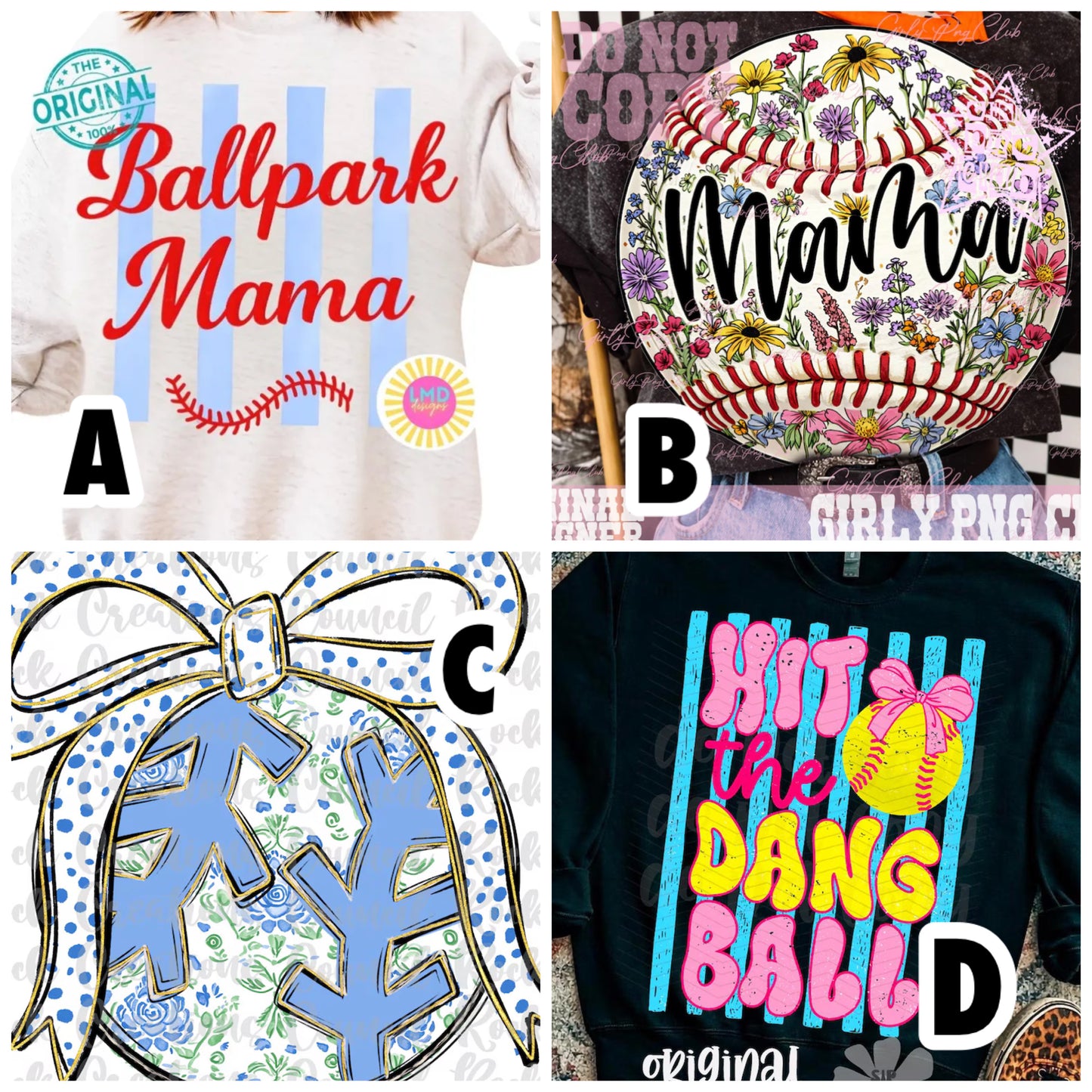 Mom of Both (Softball & Baseball) Box