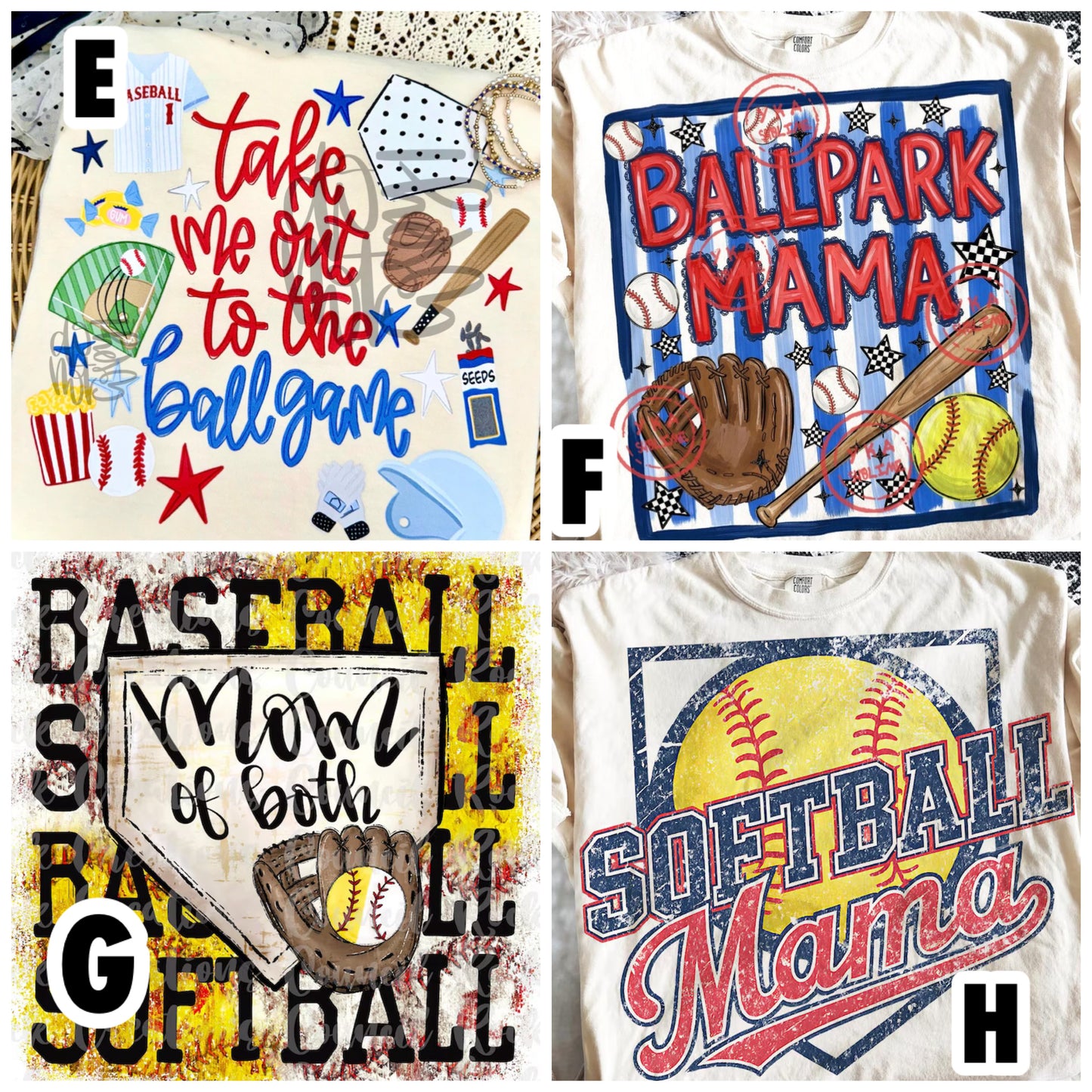 Mom of Both (Softball & Baseball) Box