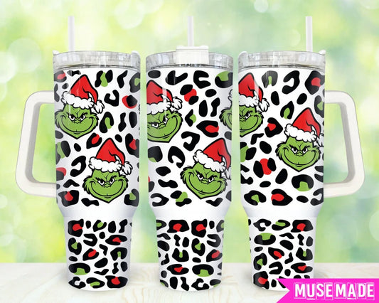 40oz Grinch Tumbler