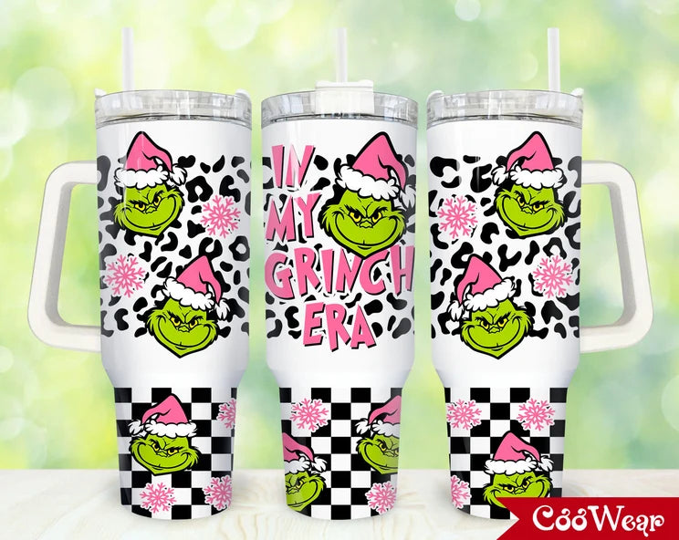 40oz Grinch Tumbler