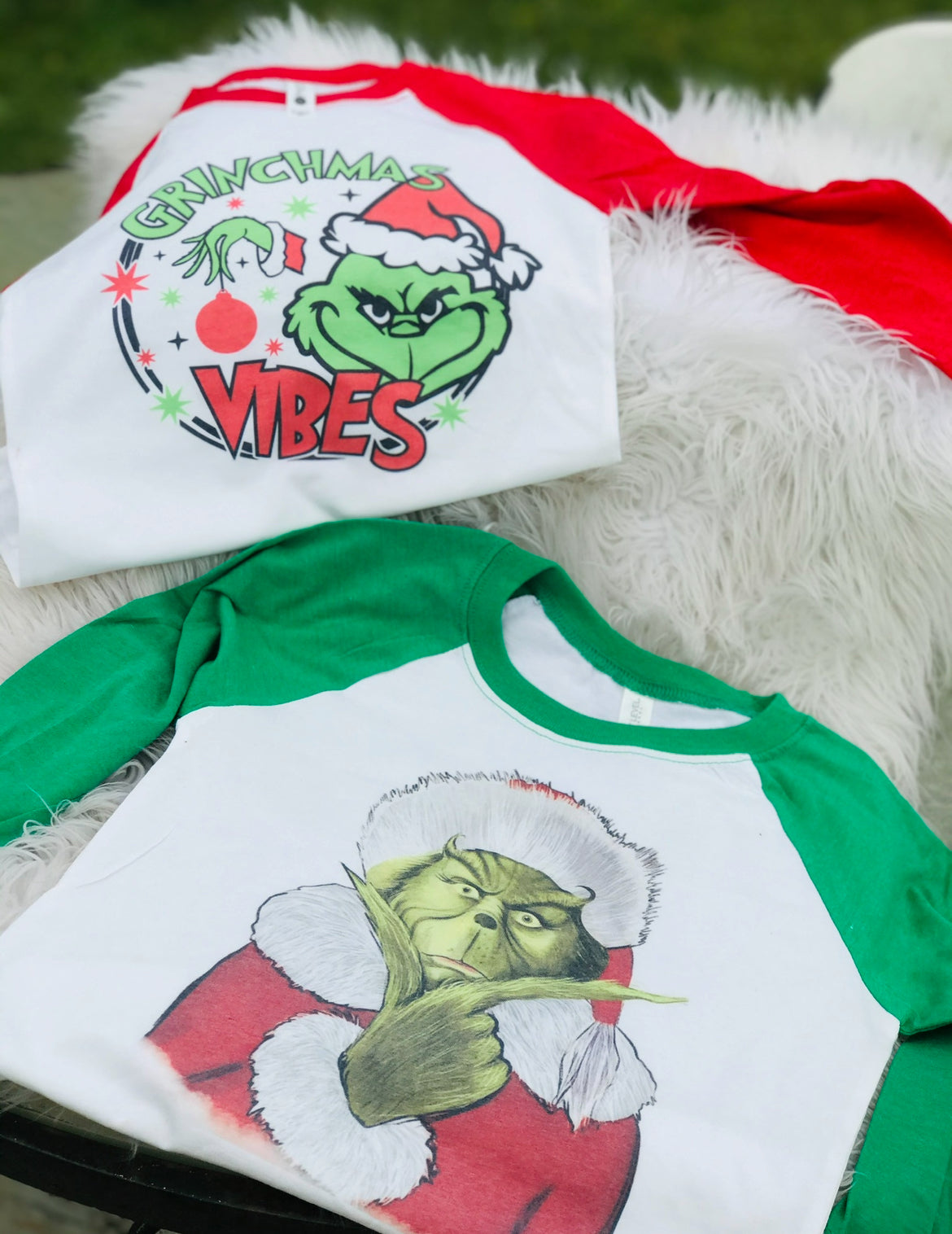 Grinch Raglan