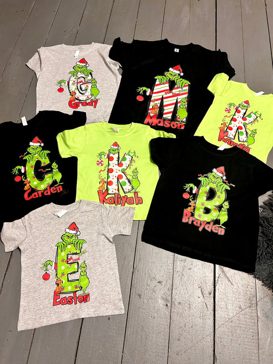 Adult Grinch Initial